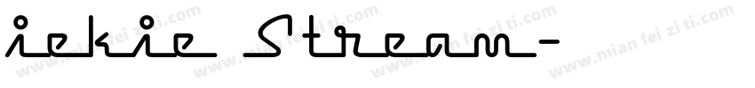 iekie Stream字体转换